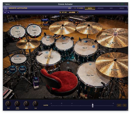 Groove Activator App Drum Plugin【MacOs版】
