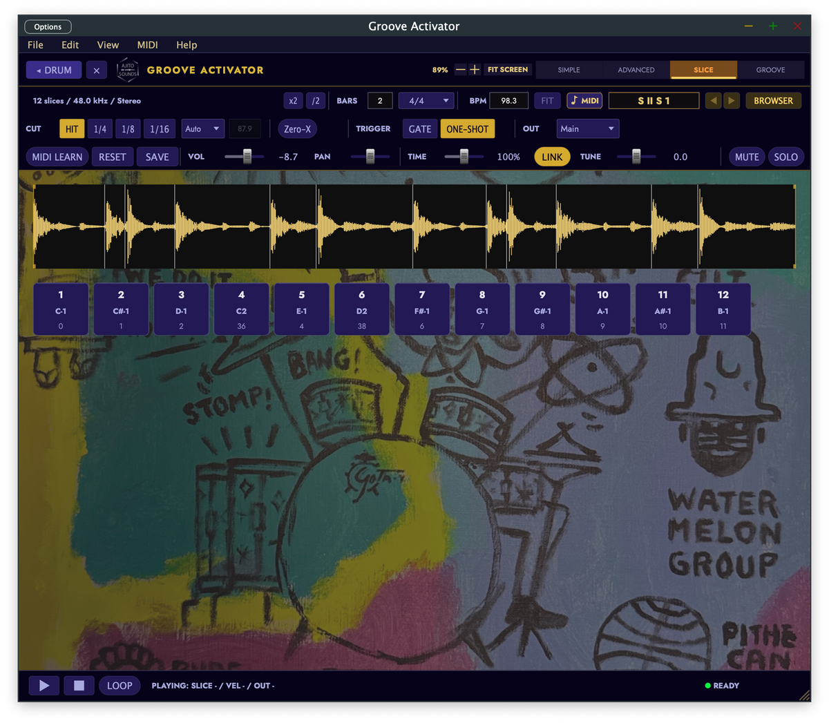 Groove Activator App Drum Plugin【MacOs版】