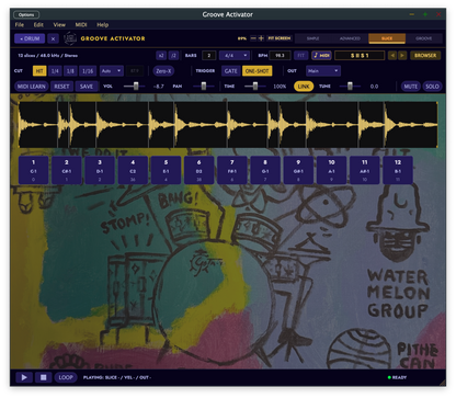 Groove Activator App Drum Plugin【MacOs版】