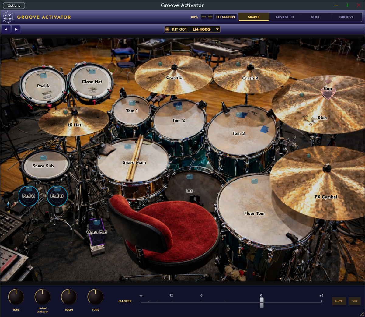 Groove Activator App Drum Plugin【Windows Os版】